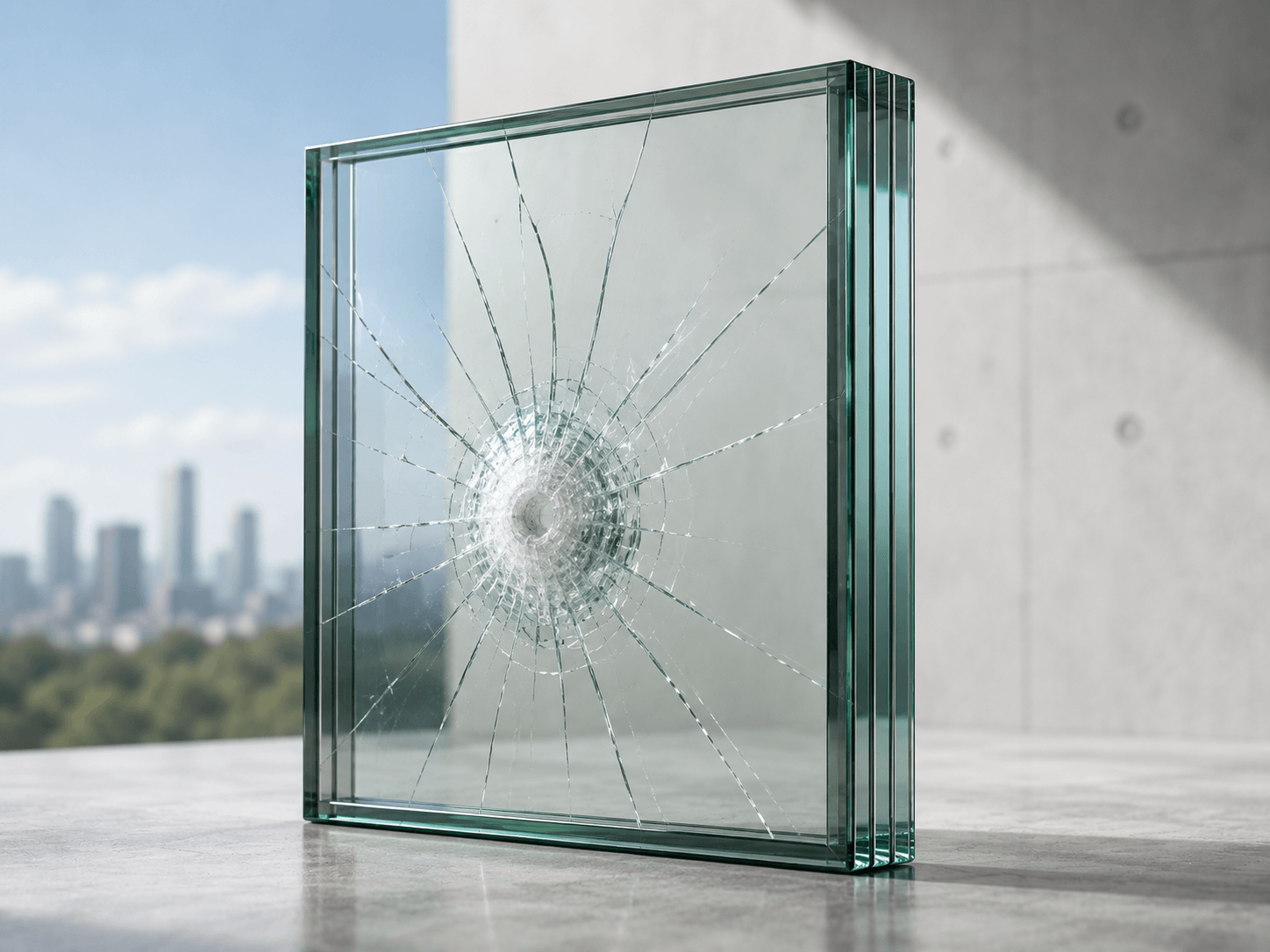 شیشه ضدگلوله